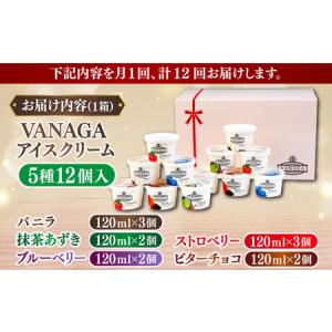 ふるさと納税 アイス 【全12回定期便】5種類...の詳細画像3