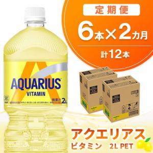 ふるさと納税 【2か月定期便】アクエリアス ビタミン PET 2L(6本×2回) K090481 佐賀県基山町