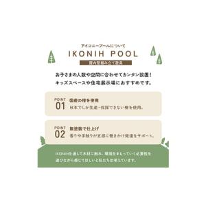 ふるさと納税 檜ボールプール(IKONIHプー...の詳細画像2