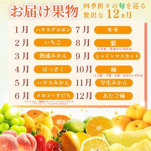 ふるさと納税 フルーツ定期便 12ヶ月 定期 徳島県の詳細画像1