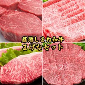 ふるさと納税 藤増 しまね和牛 まげなセット【冷蔵】| 和牛 島根県出雲市