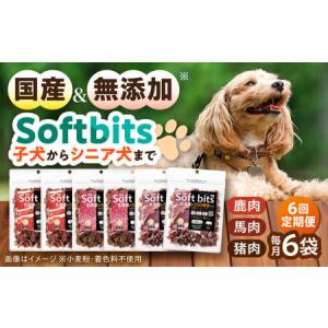 ふるさと納税 【全6回定期便】Softbits ドッグフード 肉アソート（40g×6P） / ドッグフード 犬 いぬ ドッグ おやつ ペットフード / 大村市 .. 長崎県大村市