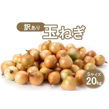 ふるさと納税 【訳アリ】玉ねぎ 20kg Sサイズ ( 北海道産 野菜 たまねぎ わけあり )【00...