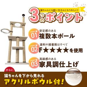 ふるさと納税 スケルトンキャットタワー XLB...の詳細画像1