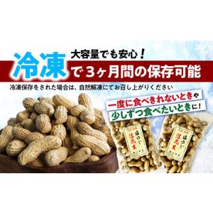 ふるさと納税 【全12回定期便】塩ゆで落花生 ...の詳細画像3