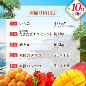 ふるさと納税 【10回定期便】旬 人気 フルー...の詳細画像1