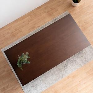 ふるさと納税 サイズオーダー DTジャンブル01 ダイニングテーブル ビーチ ウォールナットブラウン...