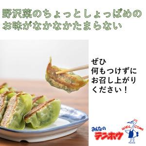 ふるさと納税 野沢菜漬け ぎょうざ 1袋[56...の詳細画像2