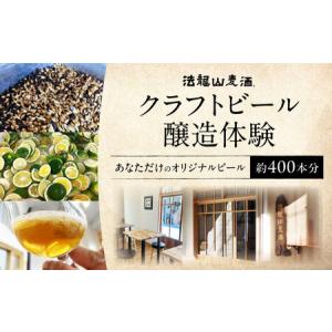 ふるさと納税 オリジナルクラフトビール醸造体験 ...の商品画像