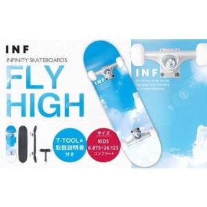 ふるさと納税 INFINITY SKATEBOARDS FLY HIGH KIDS 6.875×26.125 コンプリート ／ スケートボード スケボー 完成品 組み立て済み 初心者 .. 神奈川県大和市