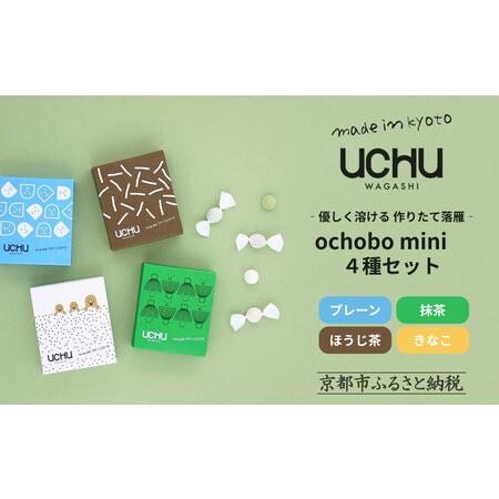 ふるさと納税 【UCHU wagashi】作り立て落雁ochobo mini 4種セット(プレーン/...