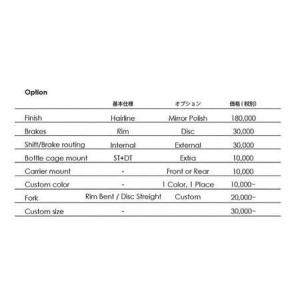 ふるさと納税 【受注生産】ZEROリムブレーキ...の詳細画像4