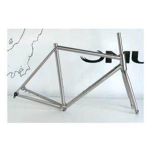 ふるさと納税 【受注生産】HORIZONディスクブレーキチタンロードバイク（フレーム＋フォークセット：1セット）ロードバイク 自転車 受注生産 ポ.. 三重県桑名市