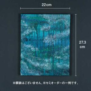 ふるさと納税 絵画作品(原画)F3号サイズ・額...の詳細画像1