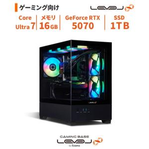 ふるさと納税 パソコン工房 4年間物損保証 ミニタワーゲーミングPC Core Ultra 7/5070/ピラーレス/No.266 | ゲーミング パソコン 島根県出雲市