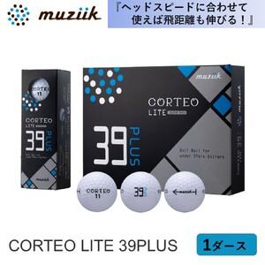 ふるさと納税 コルテオライト39プラス WH muziik ムジーク ゴルフ ゴルフボール 千葉県千...