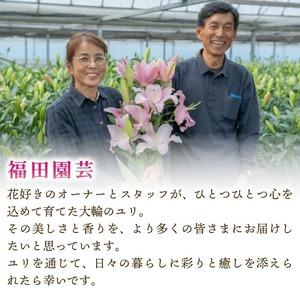ふるさと納税 ユリ(オリエンタルリリー)3本 ...の詳細画像4