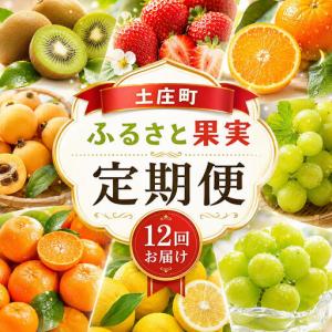ふるさと納税 フルーツ 果物 定期便 12回 小豆島 シャインマスカット デコポン いちご みかん キウイ びわ 甘夏柑 スイートスプリング 女峰 香緑.. 香川県土庄町