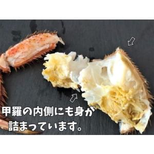 ふるさと納税 毛ガニ300g×2杯(冷凍茹で)...の詳細画像3