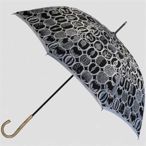 ふるさと納税 槙田商店　晴雨兼用長傘　Stig L.　フルクトラーダ　ブラック【配送不可地域：離島】【1211334】 山梨県