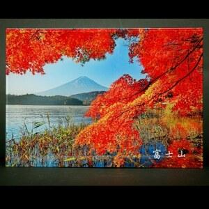 ふるさと納税 富士山アクリルパネル　A4　秋【配送不可地域：離島】【1542300】 山梨県