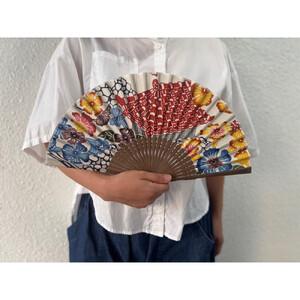 ふるさと納税 手染めびんがた月桃紙扇子?首里の...の詳細画像4
