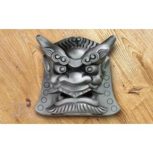 ふるさと納税 手作り鬼瓦 鬼面 弐号 兵庫県南...の詳細画像1