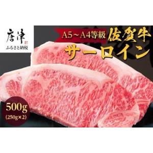ふるさと納税 佐賀牛 サーロインステーキ250g×2枚(合計500g)