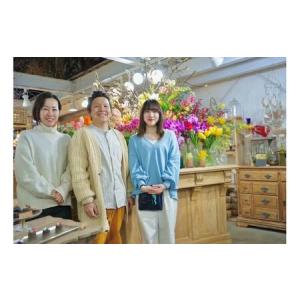 ふるさと納税 【3回定期便】ダリア花束初回花瓶...の詳細画像4