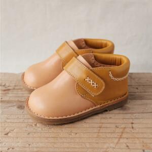 ふるさと納税 柔らかく履かせやすい本革製ベビーシューズ　マスタード【11100-0313】 埼玉県さいたま市