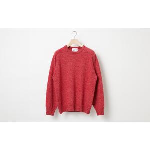ふるさと納税 ≪先行予約≫【THISISASWEATER.】A4: A SWEATER IS COLOR. Red moku レッド カシミヤセーター 服 洋服 ユニセックス メンズ レデ.. 山形県山辺町