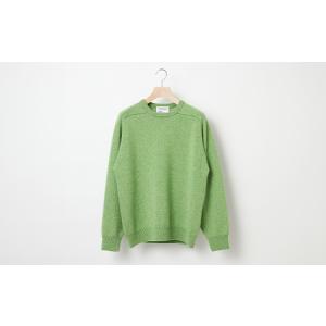 ふるさと納税 ≪先行予約≫【THISISASWEATER.】A4: A SWEATER IS COLOR. Green moku グリーン カシミヤセーター 服 洋服 ユニセックス メンズ .. 山形県山辺町