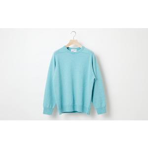 ふるさと納税 ≪先行予約≫【THISISASWEATER.】A4: A SWEATER IS COLOR. Sax moku 水色 カシミヤセーター 服 洋服 ユニセックス メンズ レディ.. 山形県山辺町