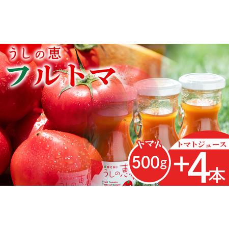 ふるさと納税 野菜ジュース 4本 フルーツトマト 約500g 野菜ソムリエ mj-0026 高知県香...