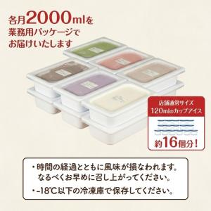 ふるさと納税 ジェラート 業務用 フレーバー6...の詳細画像1