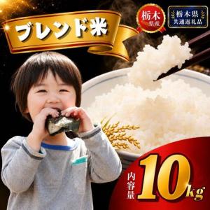 ふるさと納税 栃木県産 ブレンド米（10kg）【栃木県共通返礼品 栃木県産】AB | 栃木県 下野市 栃木県下野市