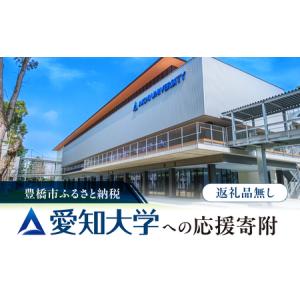 ふるさと納税 ≪返礼品無し≫【愛知大学】豊橋市大...の商品画像