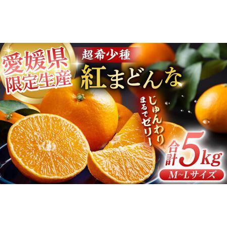 ふるさと納税 【先行予約】【12月上旬から順次発送】 紅まどんな(家庭用)約5kg (24玉から30...