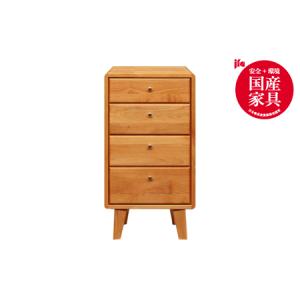 ふるさと納税 kumukumu42-4段キャビチェスト　クリア色【諸富家具】：C217-002 佐賀県佐賀市