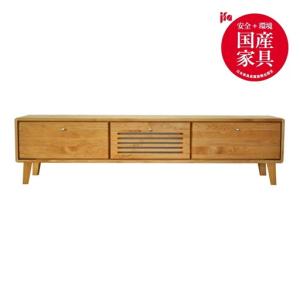 ふるさと納税 kumukumu180テレビボード　クリア色【諸富家具】：C428-002 佐賀県佐賀市