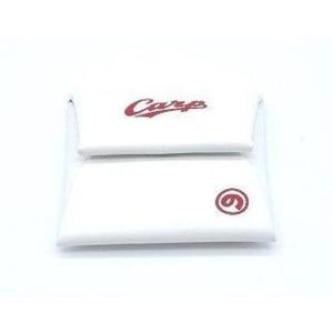 ふるさと納税 カープ×はっさくんコラボコインケース 白 広島県尾道市