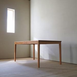 ふるさと納税 チェリー無垢材 ダイニングテーブ...の詳細画像1