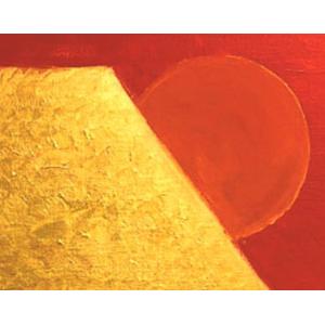 ふるさと納税 絵画 富士山溶岩パワーアート「開...の詳細画像1