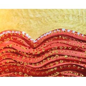 ふるさと納税 絵画 富士山溶岩パワーアート「開...の詳細画像2