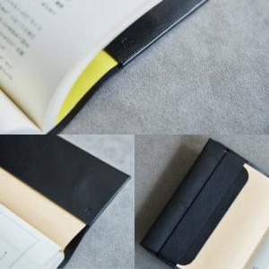 ふるさと納税 革 ブックカバー A5判(ブラッ...の詳細画像2