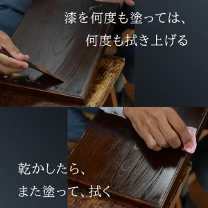 ふるさと納税 仙台箪笥〈 85巾 ローチェスト...の詳細画像4