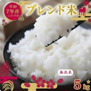 ふるさと納税 《7営業日以内配送》無洗米 ブレン...の商品画像