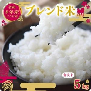 ふるさと納税 【先行予約】無洗米 ブレンド米 5...の商品画像