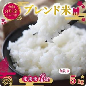 ふるさと納税 【先行予約 定期便6か月】無洗米 ...の商品画像