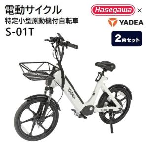 ふるさと納税 【特定小型原動機付自転車】【２台セット】運転免許不要 電動サイクル S-01T【ハセガワモビリティ×YADEA】 兵庫県西脇市